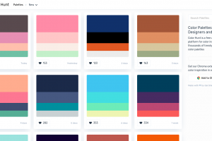 ColorHunt配色