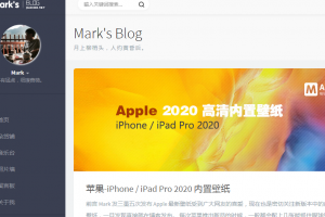 Mark's Blog